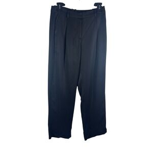 J. Crew Dress Pants Women's Size 2 Black Wool Blend NEW